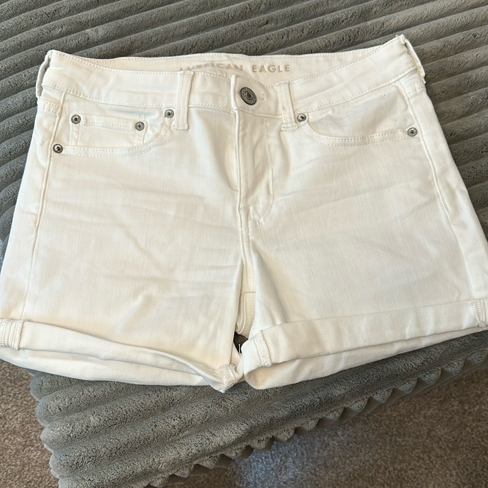 White shorts